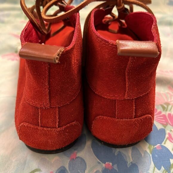 Lands End Chukka Moccasin Booties - 8 - Picture 2 of 11